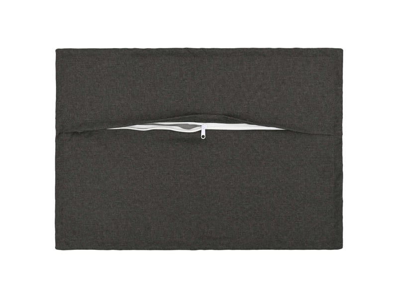  Lot de 6 coussins, coussins décoratifs houten gris foncé lin synthétique cf56547  - Conforama C