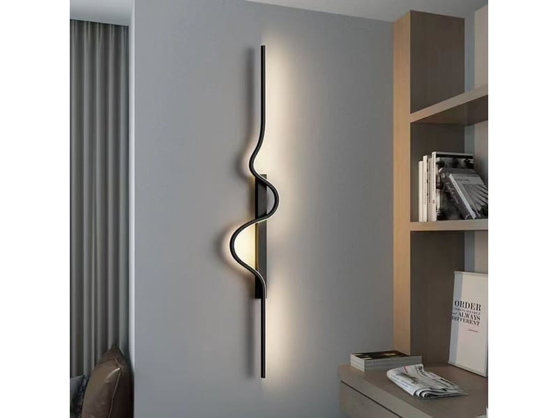  Applique murale intérieure led,lampe murale,lampe de chevet dans la chambre  60cm  - Conforama B