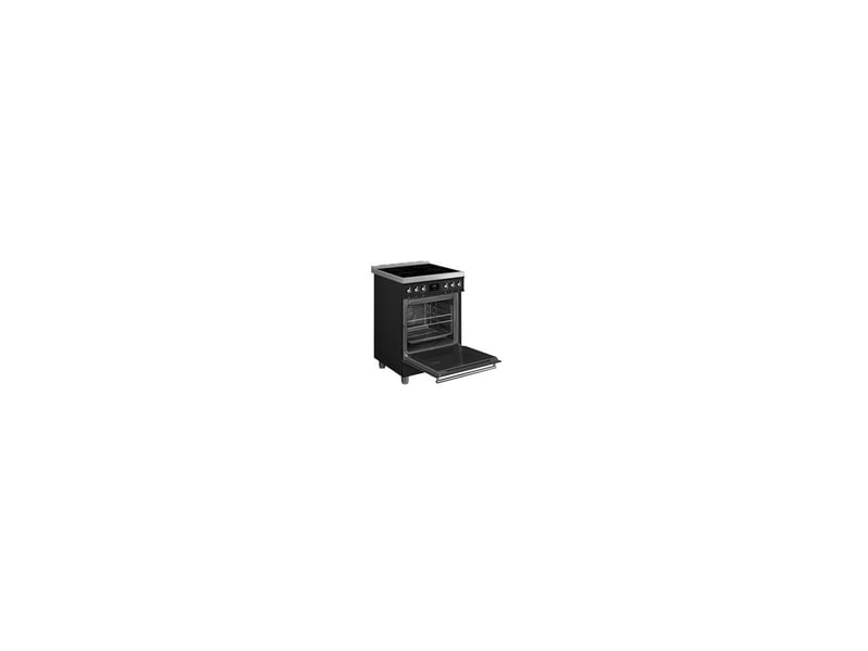 Cuisiniere induction 60x60 avec four 70 l pyrolyse 500 c 4 foyers boosters affichage digital 6 boutons 7764375 - Conforama D