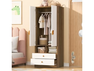 Armoire  coulissante  2 tiroir(s) <strong></strong> <strong>OPULERANE TRADING LTD</strong> coloris naturel largeur 50 cm