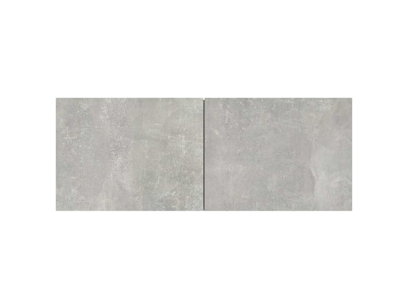  Ensemble de meubles tv 4 pcs gris béton bois d'ingénierie shl7791  - Conforama E