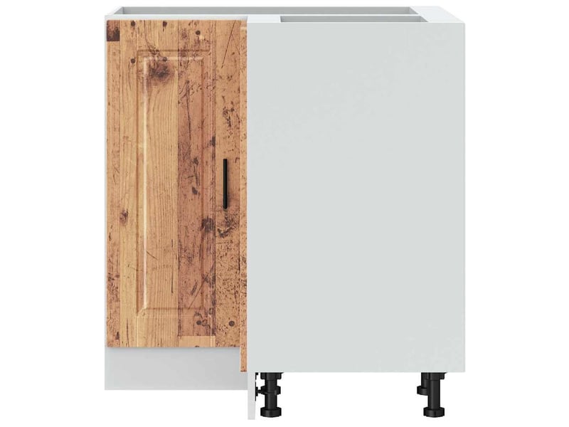  Armoire d'angle de cuisine porto vieux bois bois d'ingénierie  - Conforama E