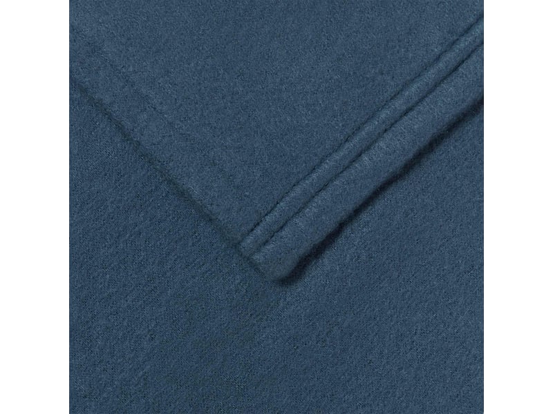  Plaid canapé bleu marine 170x130 cm 0.31 kg polaire  - Conforama E