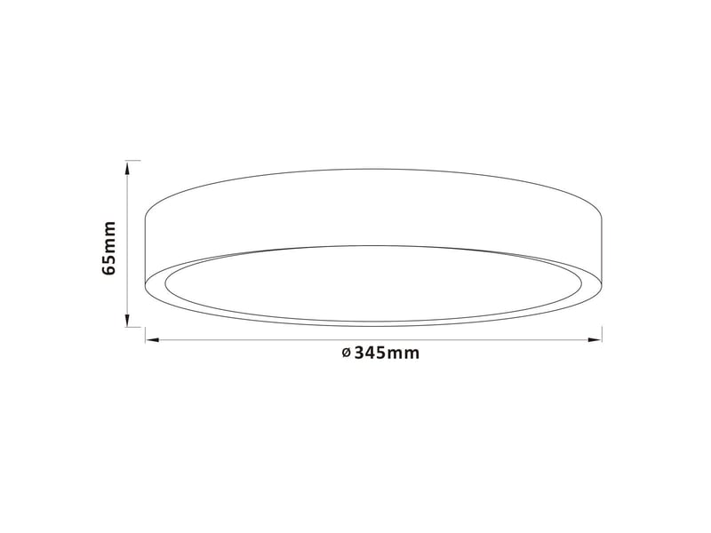 Plafonnier slimline  - Conforama B