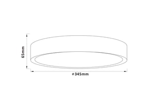 Plafonnier    slimline