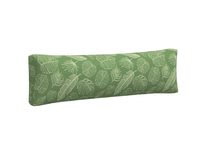  Lot de 2 coussins de palette, coussins de canapé motif de feuilles tissu oxford cf59571  - Conforama E