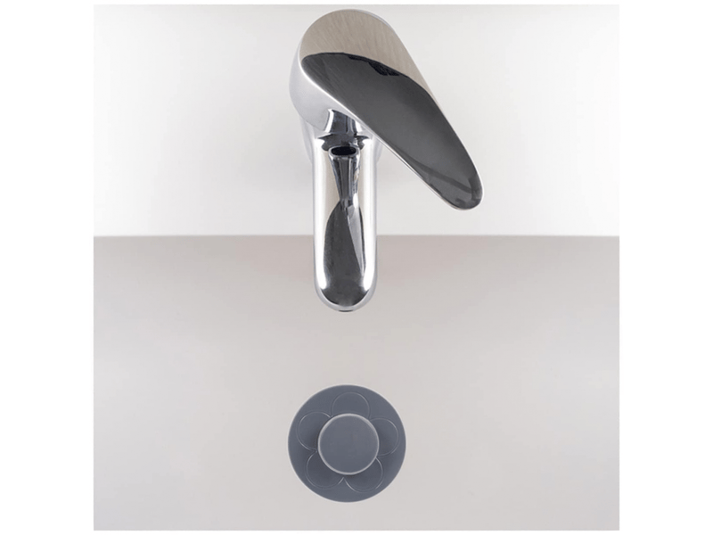  Bouchon de vidange universel pour évier de salle de bain, 2 pièces, gris foncé (convient aux trous de 34 à 40 mm)  - Conforama B