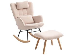 Pouf / repose pied MEULVA  beige