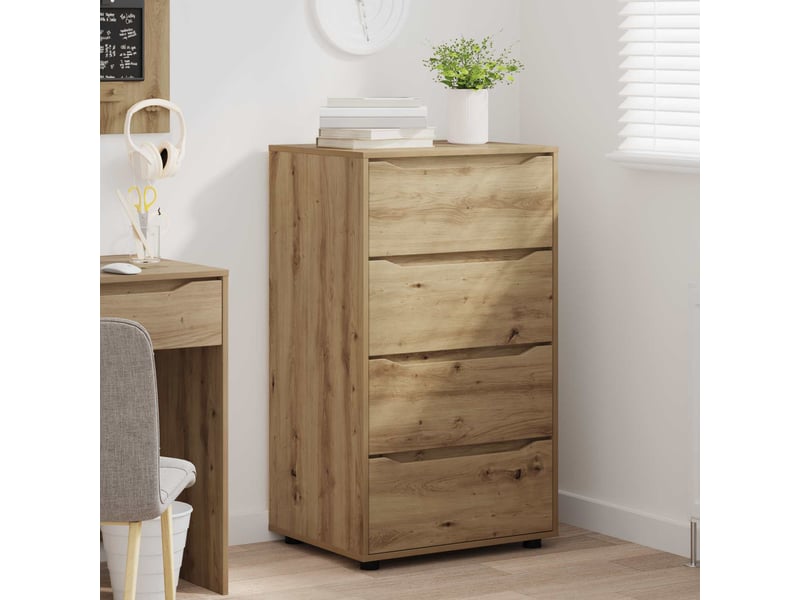  Armoires de rangement salon 60 x 48 x 105 cm bois d'ingénierie shl7082  - Conforama E