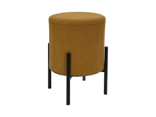 Pouf / repose pied <strong>THE HOME DECO FACTORY</strong> <strong></strong> jaune