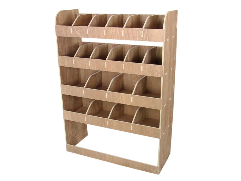  Étagère rangement en contreplaqué pour camionnette opel vivaro swb  12 équerres de fixation gratis 25473 - Conforama B