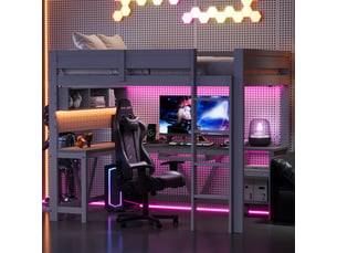 Lit mezzanine 90x200 cm <strong></strong> <strong>Morn Vibe</strong> coloris gris