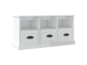 Meuble tv coloris blanc 100 cm