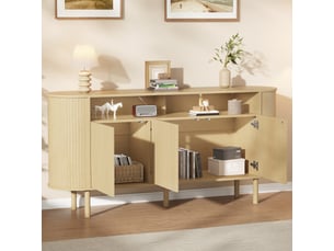 Buffet    <strong></strong> <strong>Fay Lum</strong> - 160 cm coloris naturel 