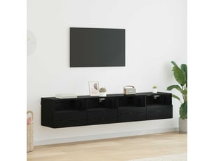 Meuble tv coloris noir  <strong></strong>  <strong></strong>