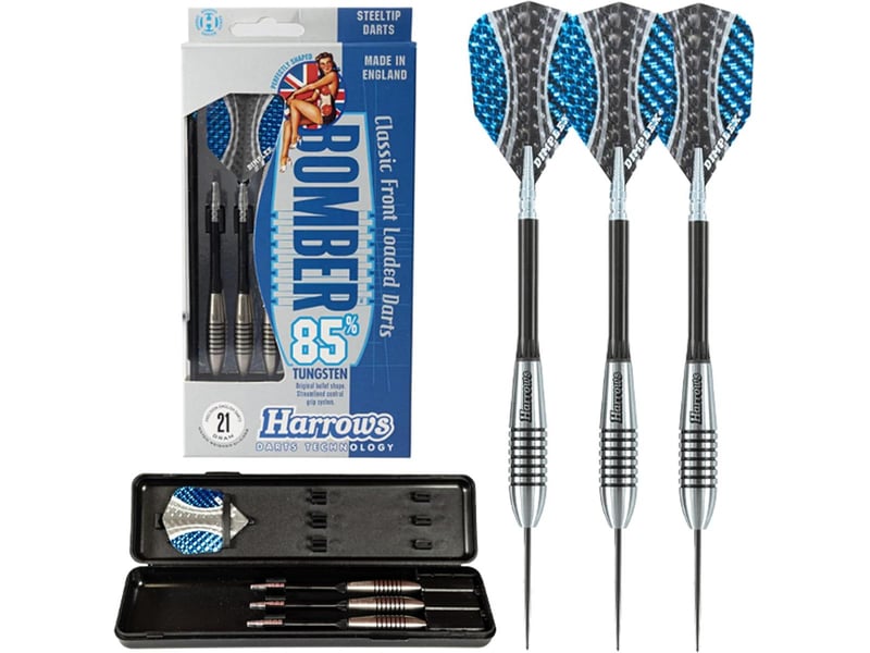  Fléchettes bomber 85 steel 23g bomber 22437 Bomber 85 steel 23g - Conforama A