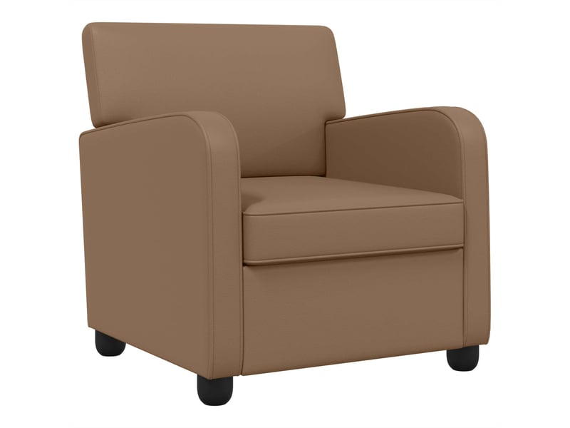  Vidaxl fauteuil cappuccino simili cuir  - Conforama A