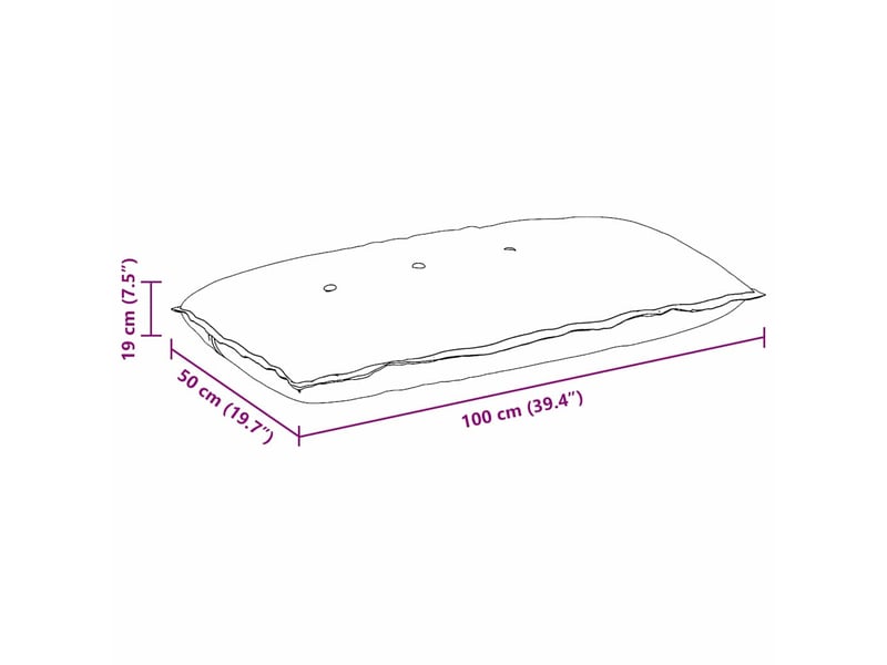  Coussin de dos, coussin de dossier jaune 100 x 50 cm tissu en velours côtelé cf54749  - Conforama E
