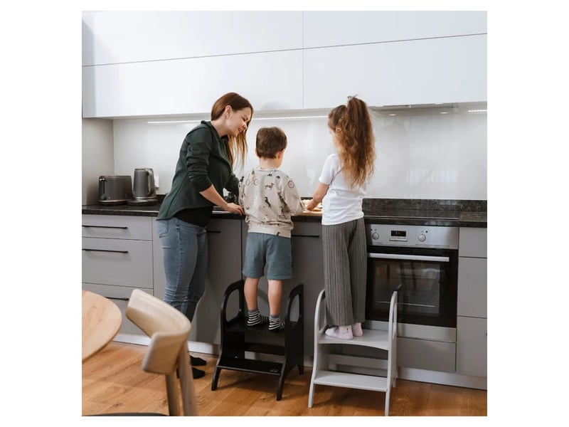  Marchepied ajustable « miimo », blanc MoWh - Conforama B