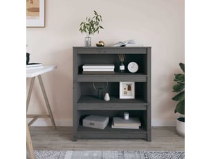 Bibliotheque coloris  gris  <strong></strong> <strong></strong> - 80 cm x 97 cm