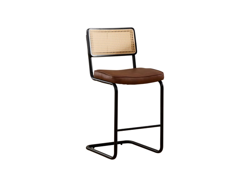  Lot de 2 tabourets de bar sans accoudoirs, pieds en métal W5171P479849 - Conforama A