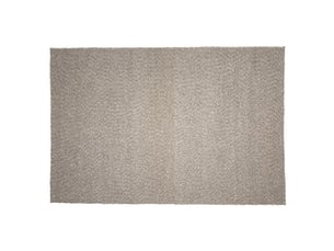 Quentin - tapis rectangulaire 300x400cm en laine bouclée couleur gris