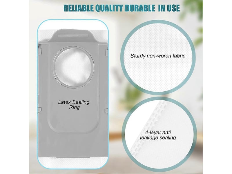  8pcs for q8 max q8 max+ q5 pro q5 pro+ replacement accessories dust bag parts  - Conforama C