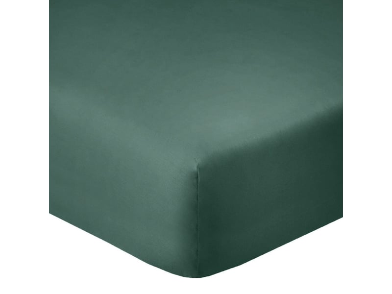  Drap housse 140x190 bonnet 35cm 100% coton canard - vitalia VITALIA - Conforama C