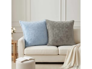Lot de 2 housses de coussin houten gris clair 65 x 65 cm cf49314