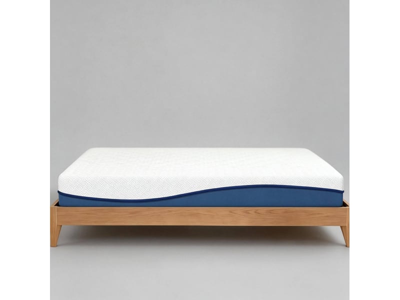  Matelas 140 x 190 cm 2 personnes avec mousse à mémoire de forme gel et housse lavable, soutien moyen  - Conforama B