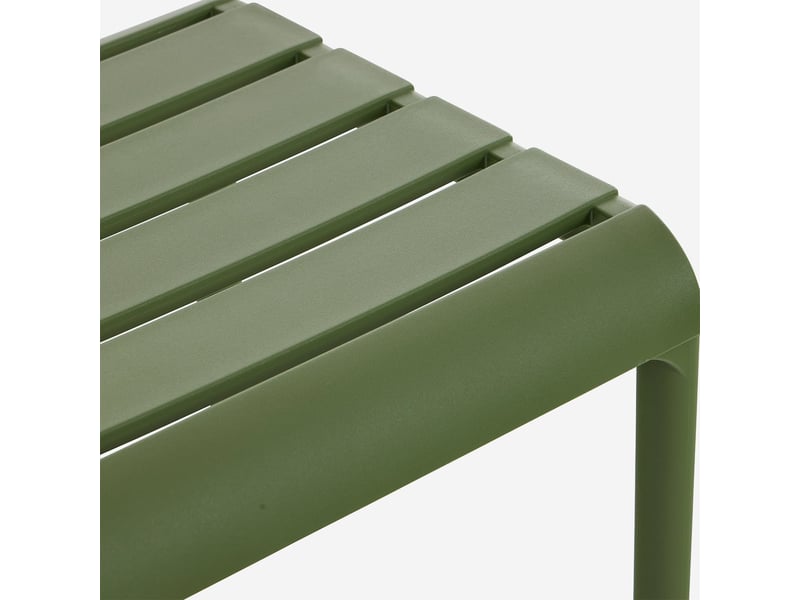  Table basse d'extérieur en polypropylène et fibre de verre bard - vert foncé  - Conforama D
