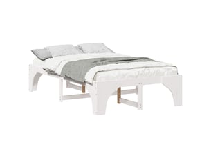Lit 2 places 120x190cm coloris blanc