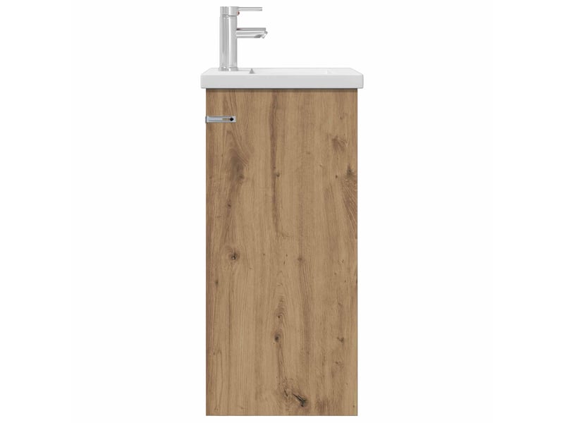  Meuble de salle de bain avec évier chêne artisanal shl9359  - Conforama D