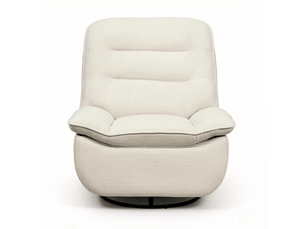 Fauteuil relax manuel  <strong></strong> 100% Coton beige