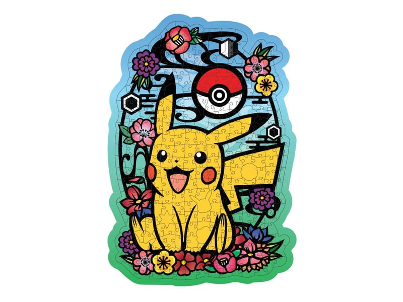  Puzzle en bois 300p pokemon pikachu 4005555007616 - Conforama B