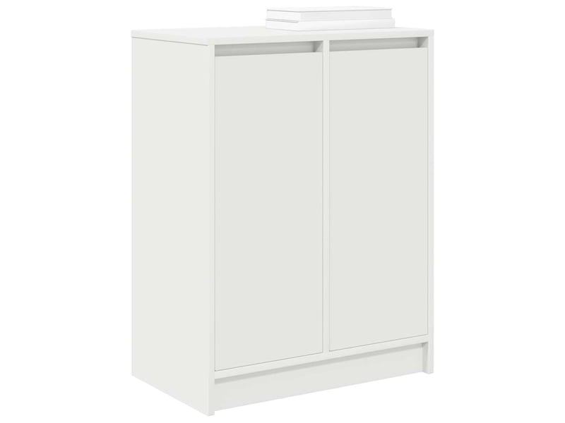  Meuble à chaussure | armoire à chaussures blanc 57x34x76 cm bois d'ingénierie  - Conforama D