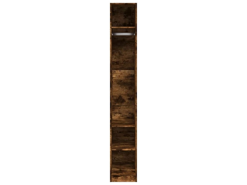  Garde-robe, armoire de rangement chêne fumé 30x50x200 cm bois d'ingénierie shl28210  - Conforama D