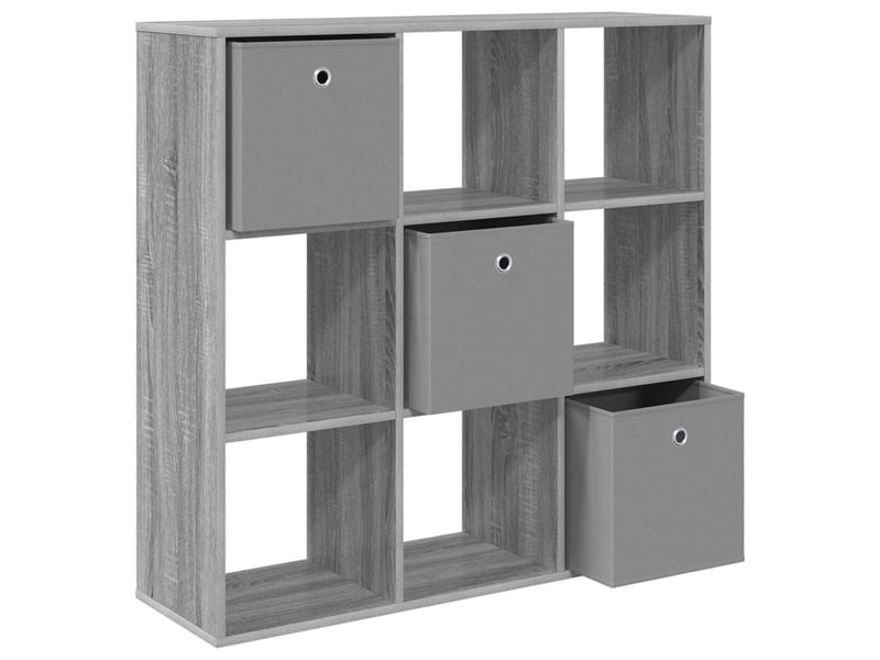  Buffet - bahut - meuble de rangement gris sonoma 102 x 31 x 99,5 cm  - Conforama E