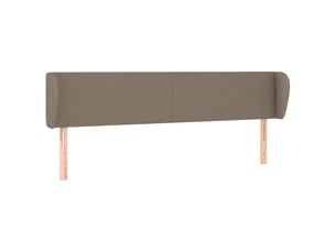Tete de lit A poser largeur 183 cm   taupe