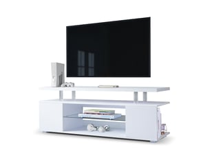 Meuble tv coloris blanc 130 cm TCQPZ