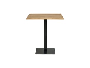 Lido-table de café en chêne massif 70x70x cm