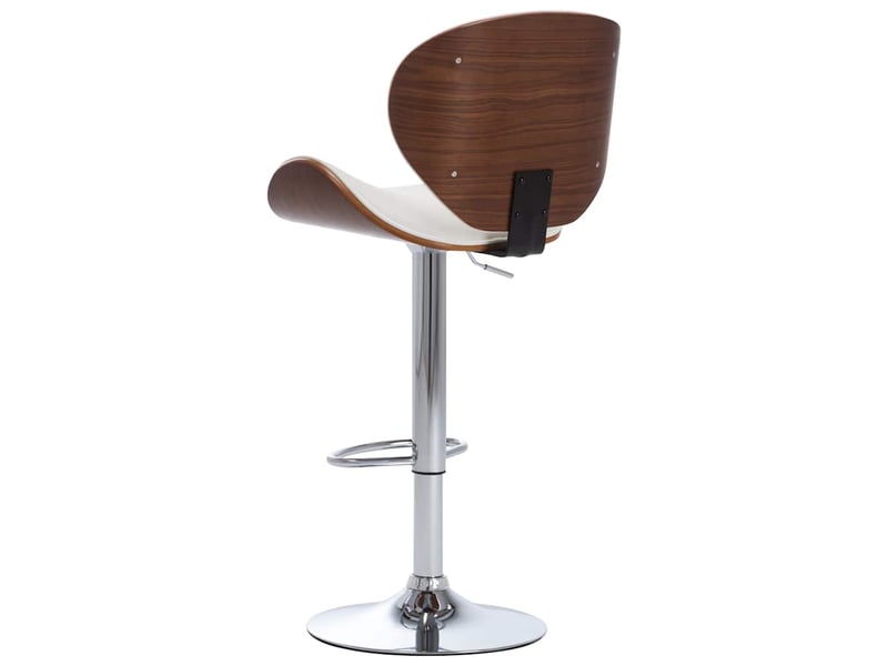  Tabouret de bar, chaise de bar blanc similicuir shl94788  - Conforama C