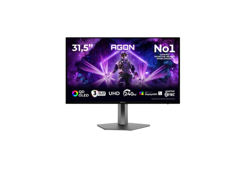 Écran gaming oled 4k 32 pouces 240 hz agon pro ag326uzd2 qd AG326UZD2 - Conforama A