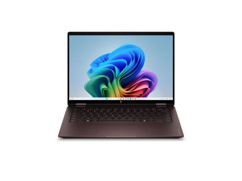  Pc portable hp omnibook x flip 2-in-1 next gen ai 14-kc0015nfx 14 oled ecran tactile copilot+pc amd ryzen™ ai 5 16 go ram 512  - Conforama A
