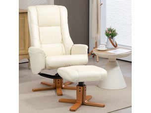 Pouf / repose pied <strong></strong> <strong></strong> blanc