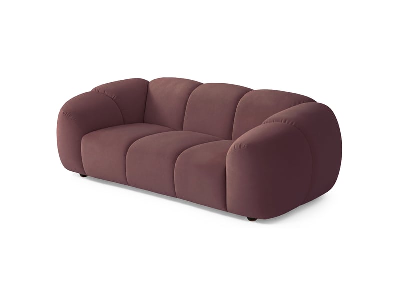 Selsey millma - canapé - 180 cm - velours rose Millma - Conforama A