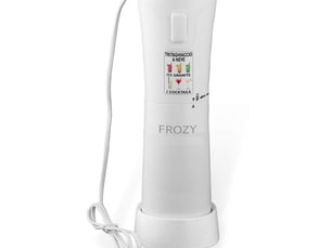 Macom just kitchen 861 frozy concasseur à glace électrique pour granités et cocktails, 30 w, blanc