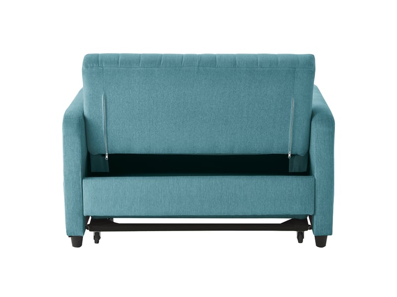  Canapé‑lit 2 places pliable et extensible, dossier réglable sur 3 positions, revêtement en tissu coton‑lin respirant Fay Lum - Conforama R