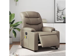 Fauteuil relax électrique <strong></strong> Tissu marron