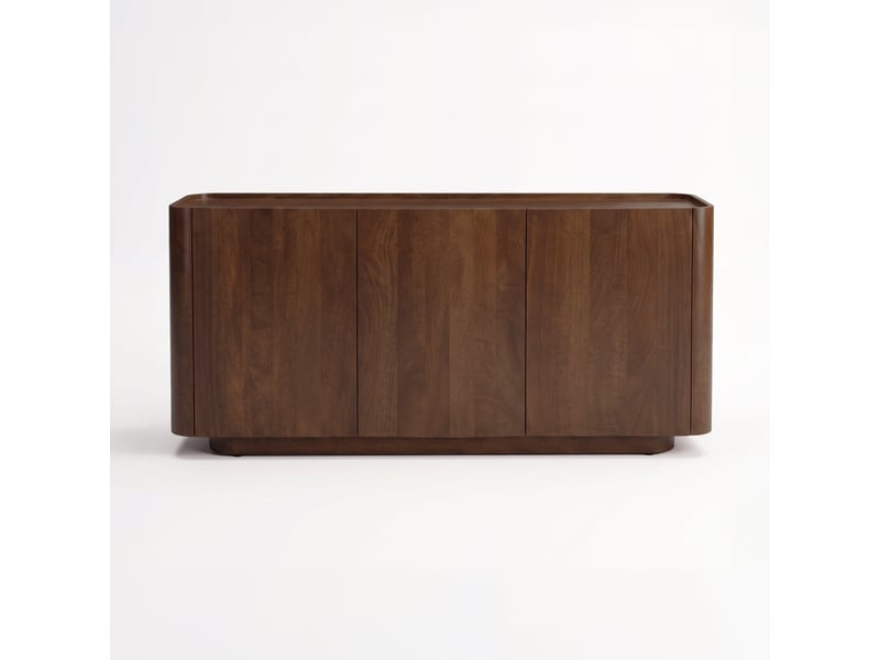  Buffet en bois de manguier finition noyer-aldo Aldo - Conforama A